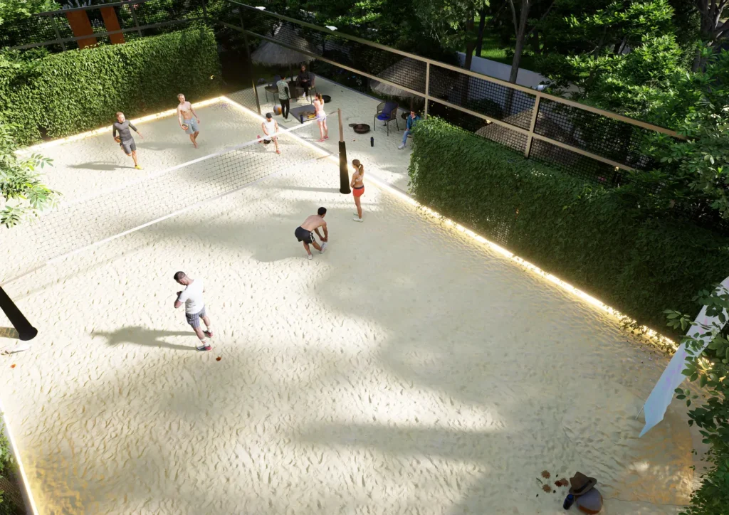 Amberstone Vectra sand court
